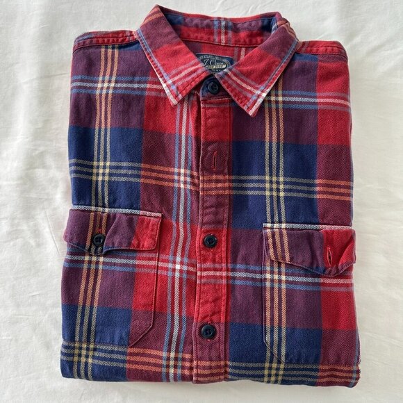JCrew Flannel Long Sleeve Button Down - Picture 1 of 3
